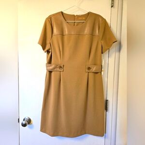 NWT Calvin Klein Women's Tan Dress‎
